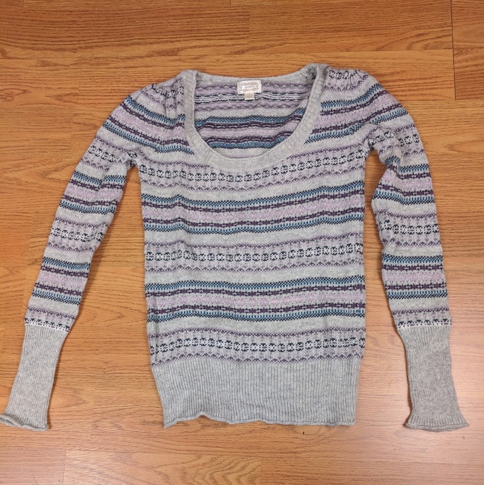 Kaisely Striped scoop neck Large